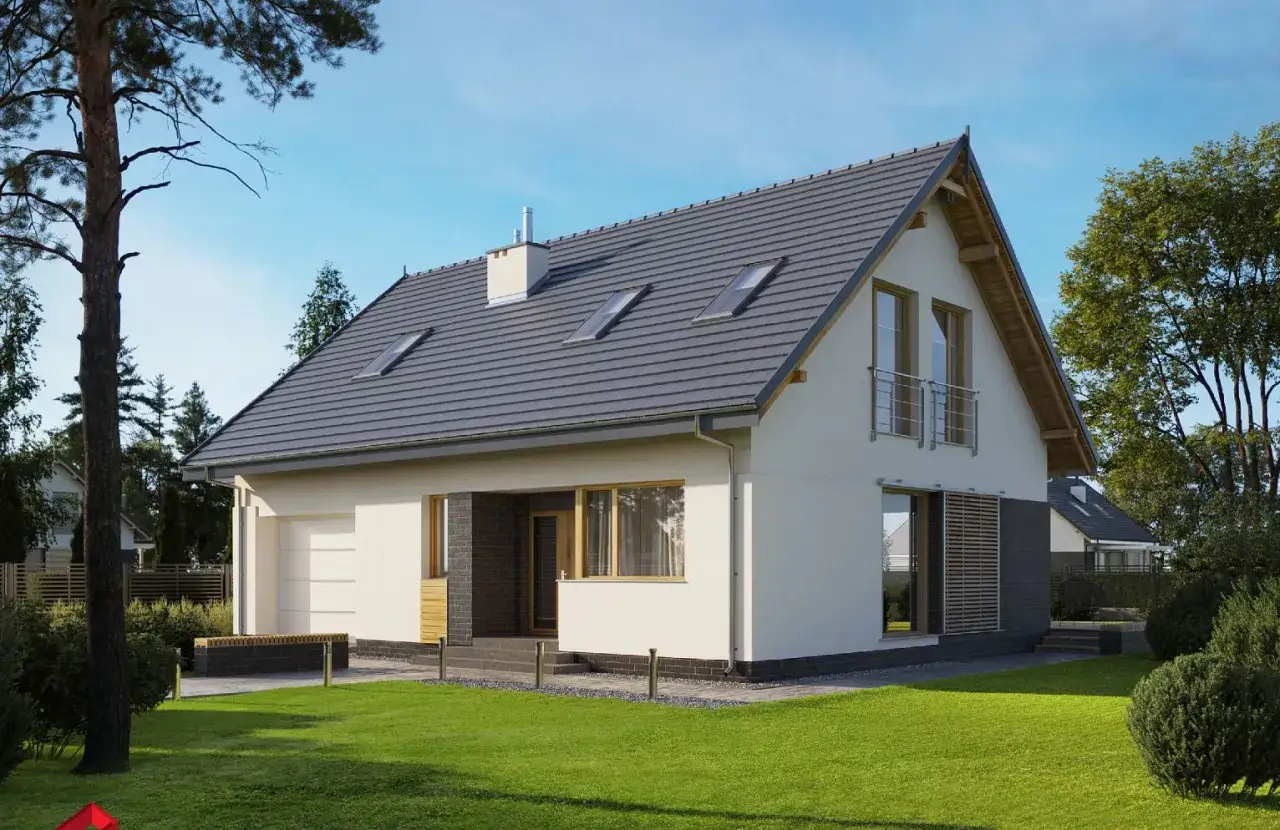 prosty projekt domu, energooszczędny dom, negocjacje z wykonawcą