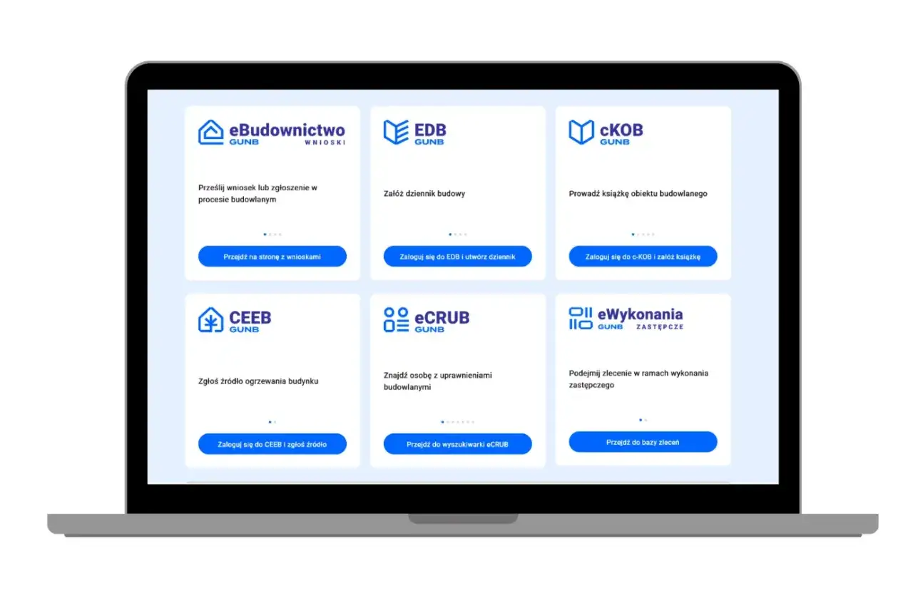 Portal e-Budownictwo strona główna