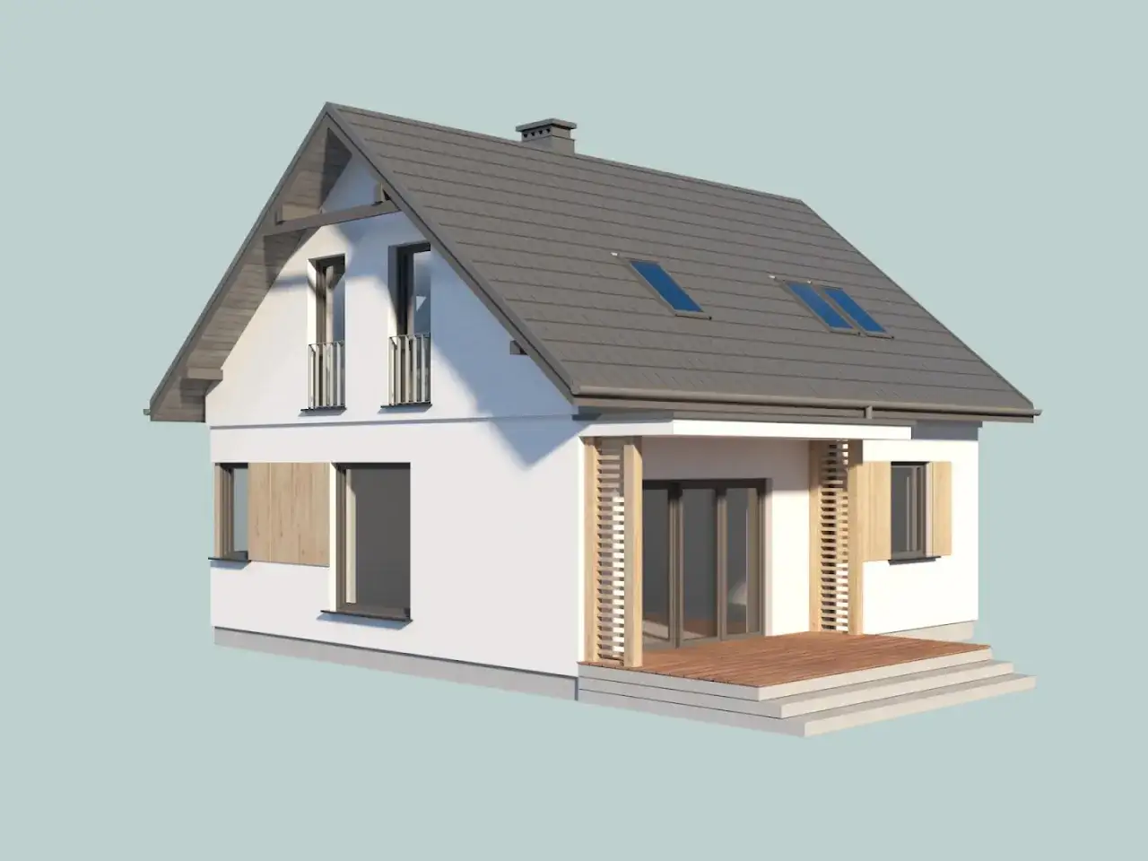 Projekt domu do 70m2 na zgłoszenie